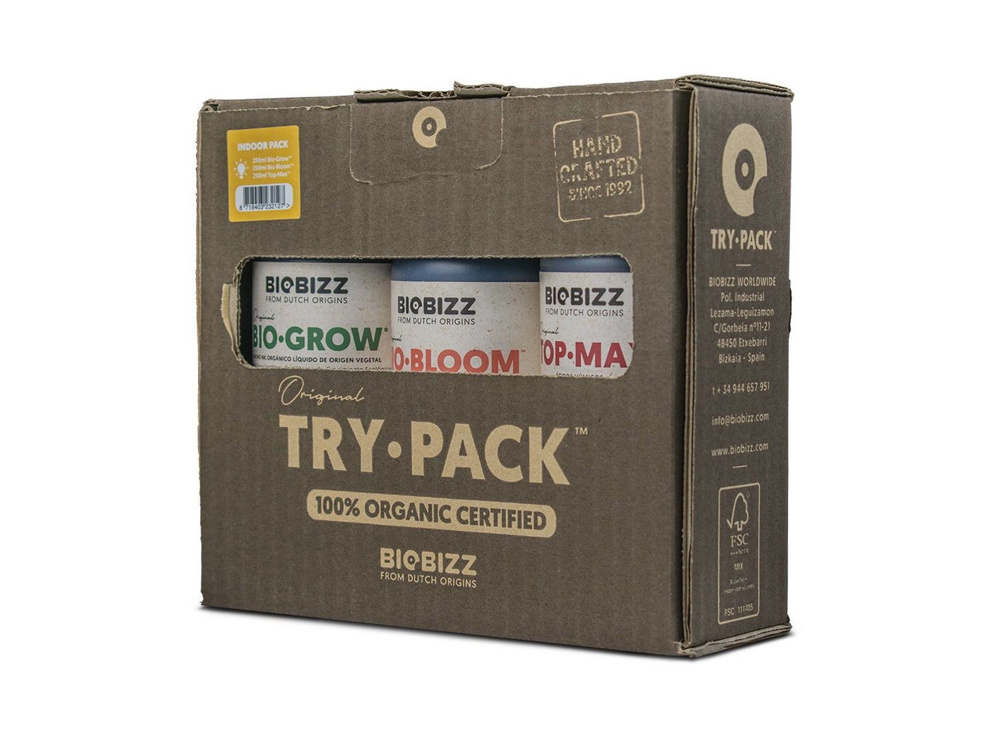 Try·Pack Indoor 250ml - Biobizz