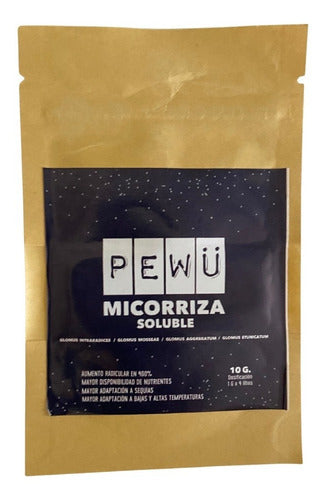 Micorrizas Solubes En Agua 10g - Pewu - Green Growshop