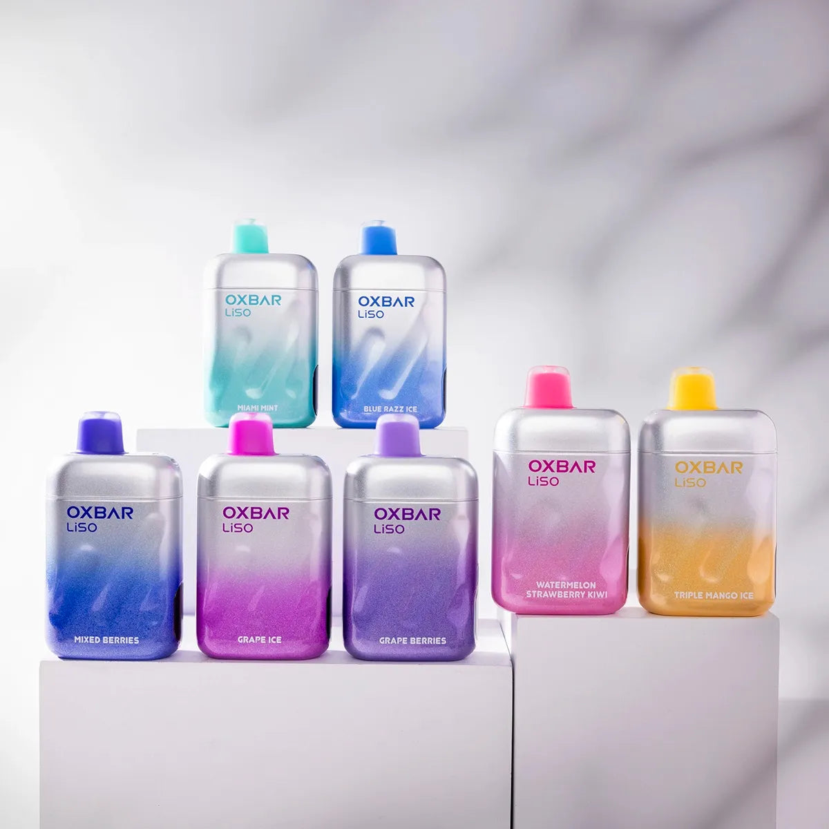 Vaporizador Liso 28000 Blue Razz Ice - Oxbar