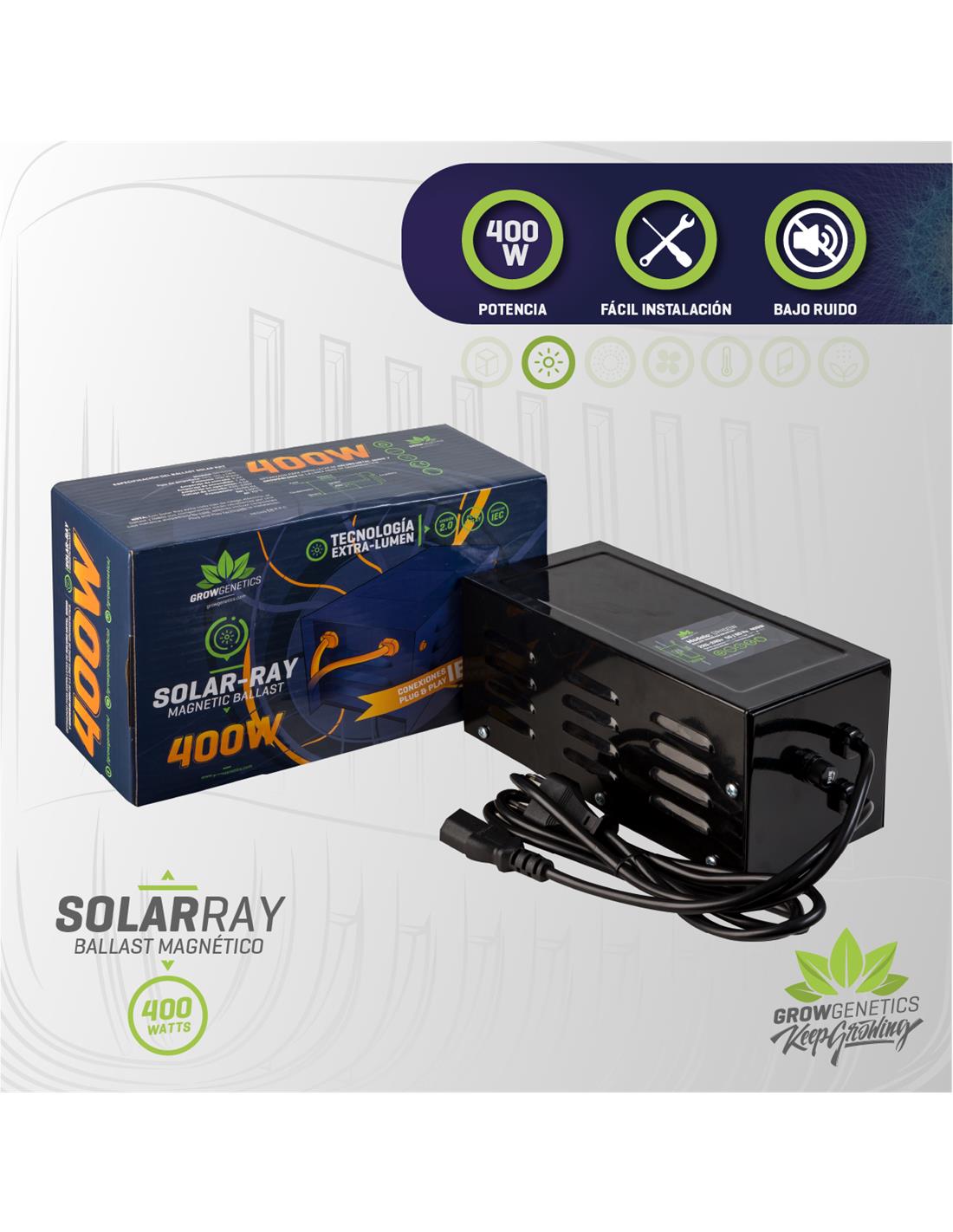 Balastro Magnetico 400w - Grow Genetics - Green Growshop