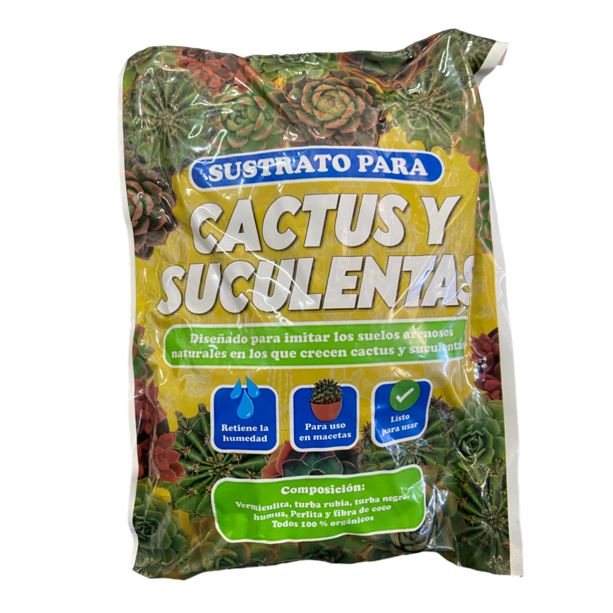 Sustrato para suculentas y cactus 2,5 Litros