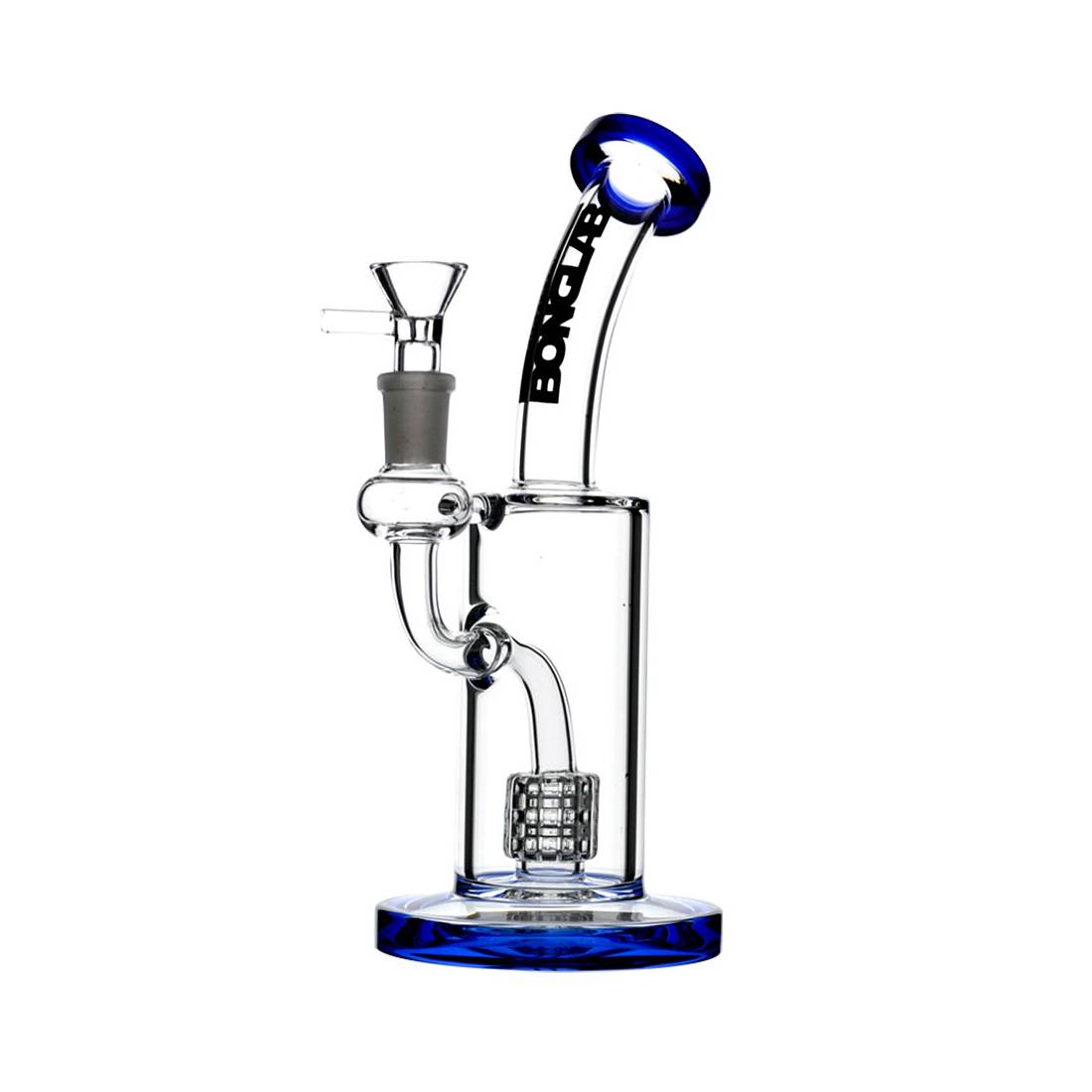 Bong Pyrex Color Cube 23cm - Bonglab - Green Growshop