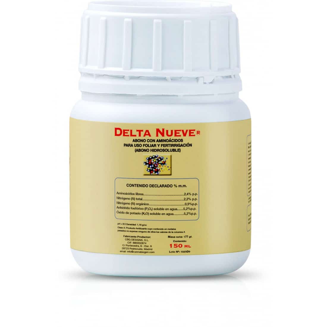 Delta 9 150ml - Cannabiogen - Green Growshop