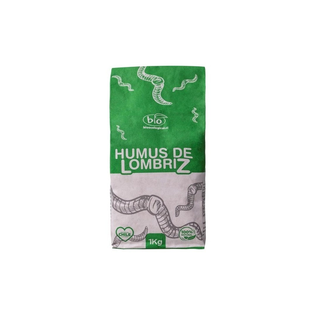 Humus de Lombriz 1kg - BioEcological - Green Growshop