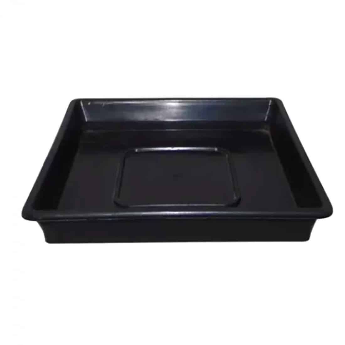 Plato Cuadrado Para Macetas 7l - Unidad - Green Growshop