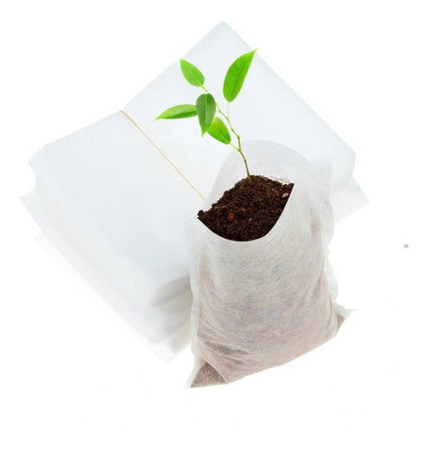 Bolsas Biodegradables Para Plantas 8x9cm - 100 Unidades