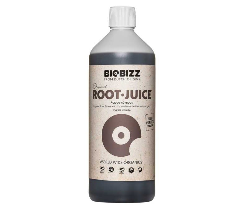 Estimulador de raíces Root Juice de Biobizz para cultivo indoor