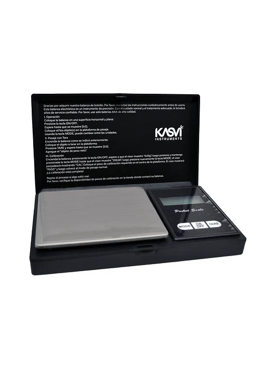 PESA GRAMERA PROFESIONAL 200/0,01GR-KASVI - Green Growshop