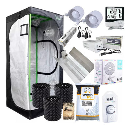 Kit Indoor Full Economico 80x80x160 400w