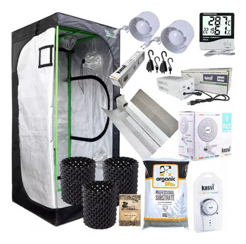 Kit Indoor Full Economico 100x100x200 400w