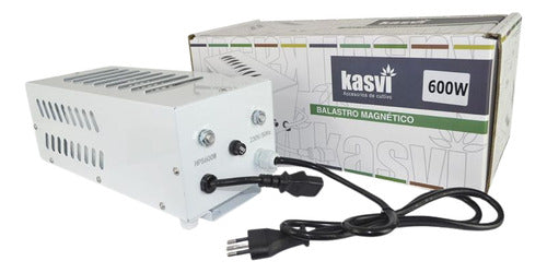 Balastro Magnetico Plug&play 600w Kasvi Blanco - Green Growshop