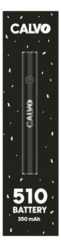 Vaporizador Batería Calvo - 350mah, Compatible Cartucho 510 Negro