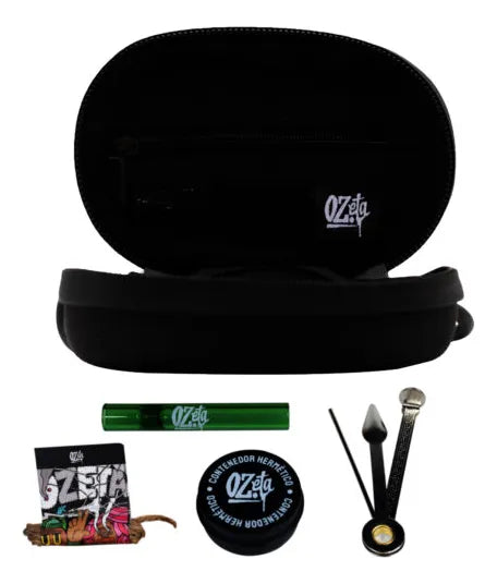 ESTUCHE PEQUEÑO BLACK-OZETA - Green Growshop