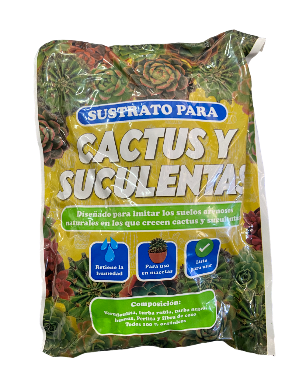 Sustrato para suculentas y cactus 2,5 Litros