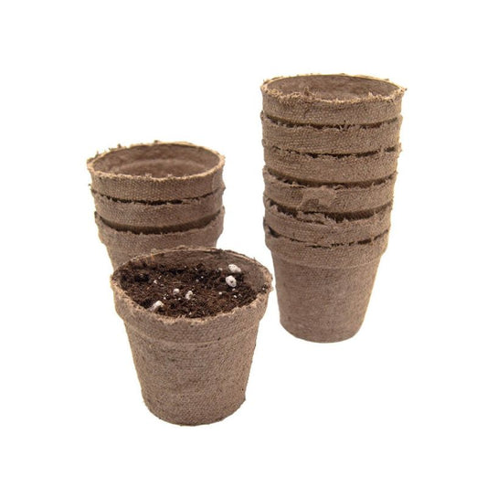 Macetas Turba Orgánica Biodegradables (10 Unds.) - Green Growshop