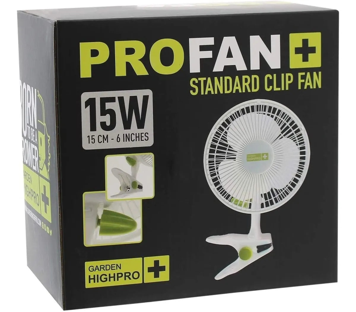 Ventilador Clip Fan 15w - Garden HighPro - Green Growshop