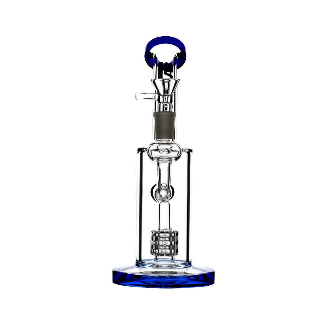 Bong Pyrex Color Cube 23cm - Bonglab - Green Growshop