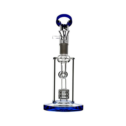 Bong Pyrex Color Cube 23cm - Bonglab - Green Growshop