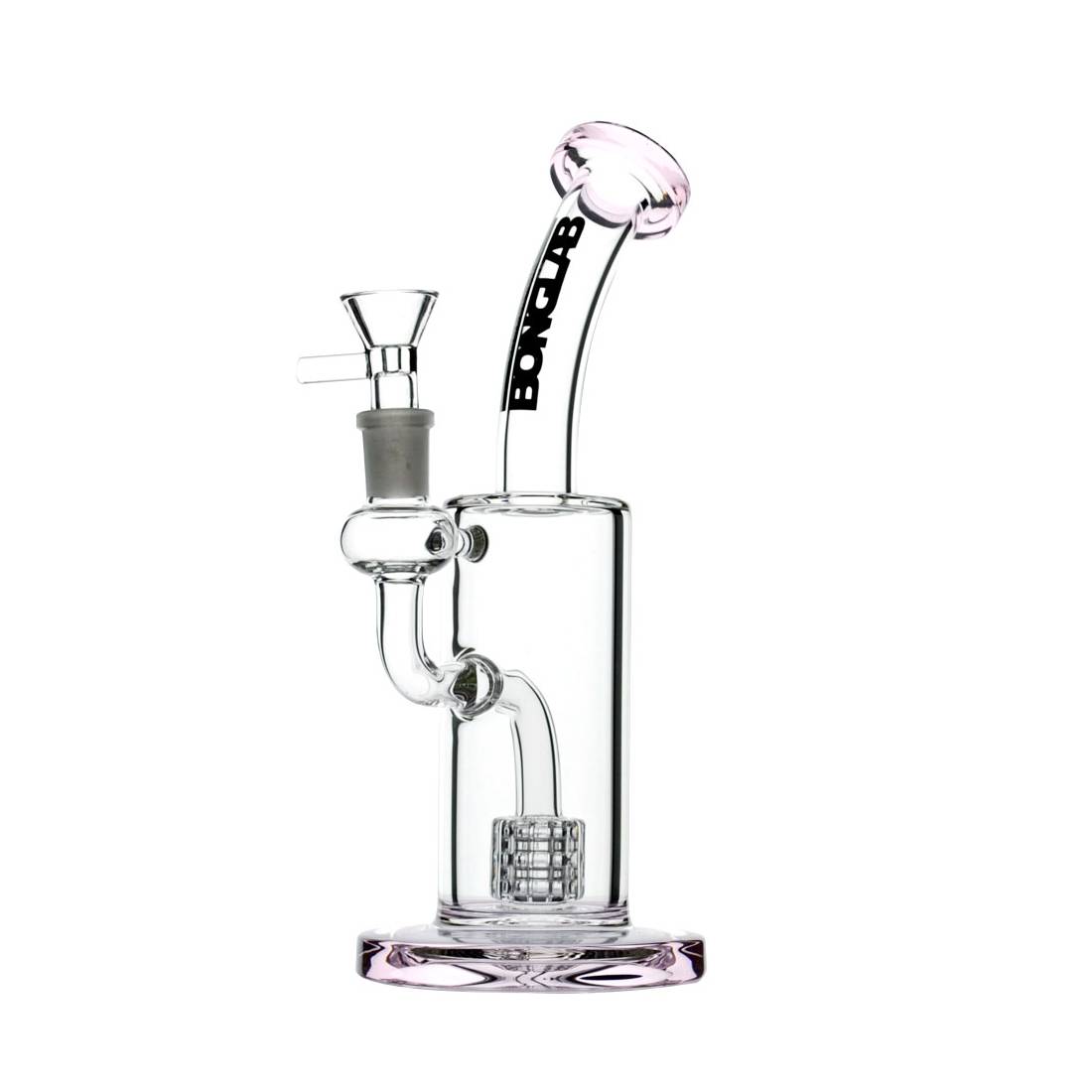 Bong Pyrex Color Cube 23cm - Bonglab - Green Growshop