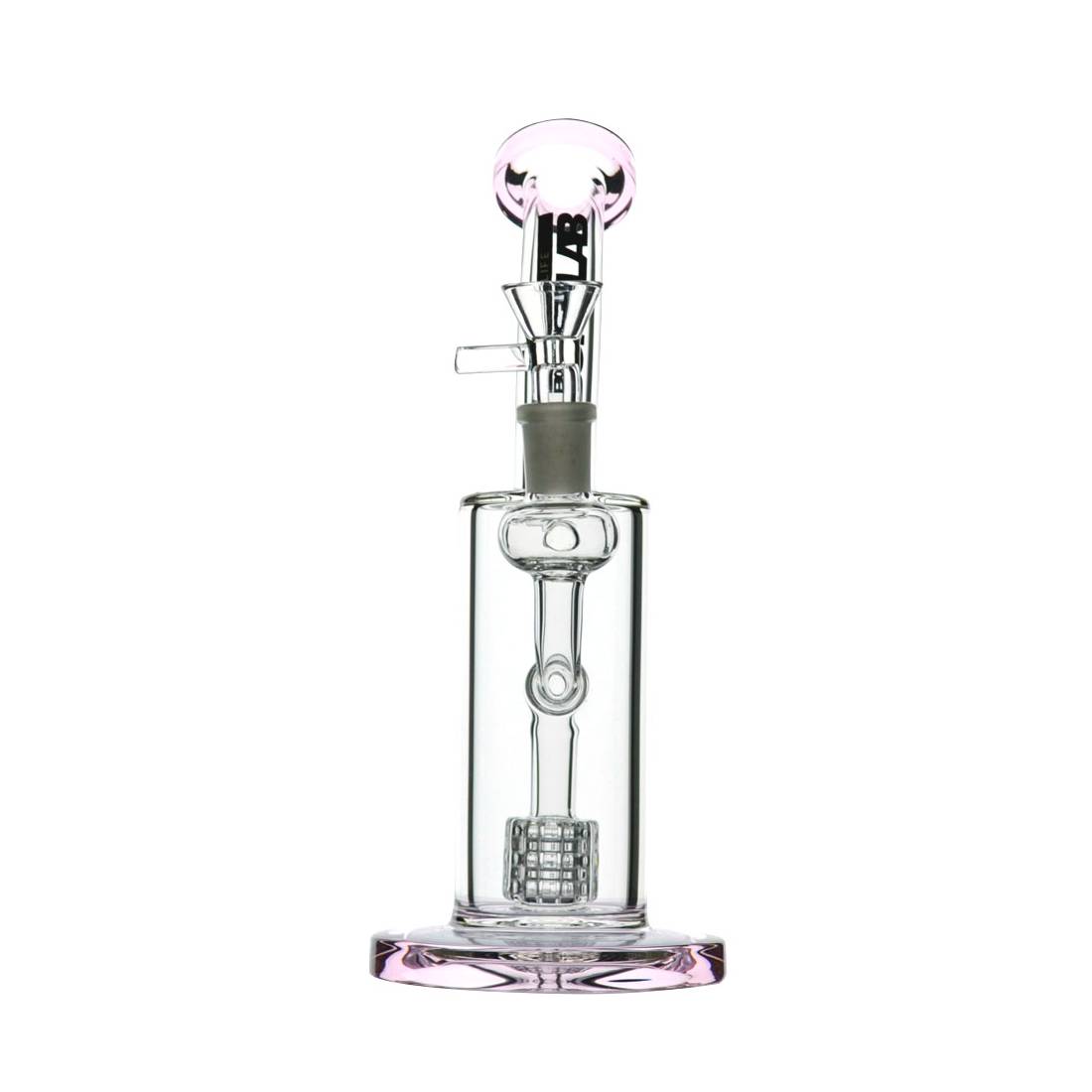 Bong Pyrex Color Cube 23cm - Bonglab - Green Growshop