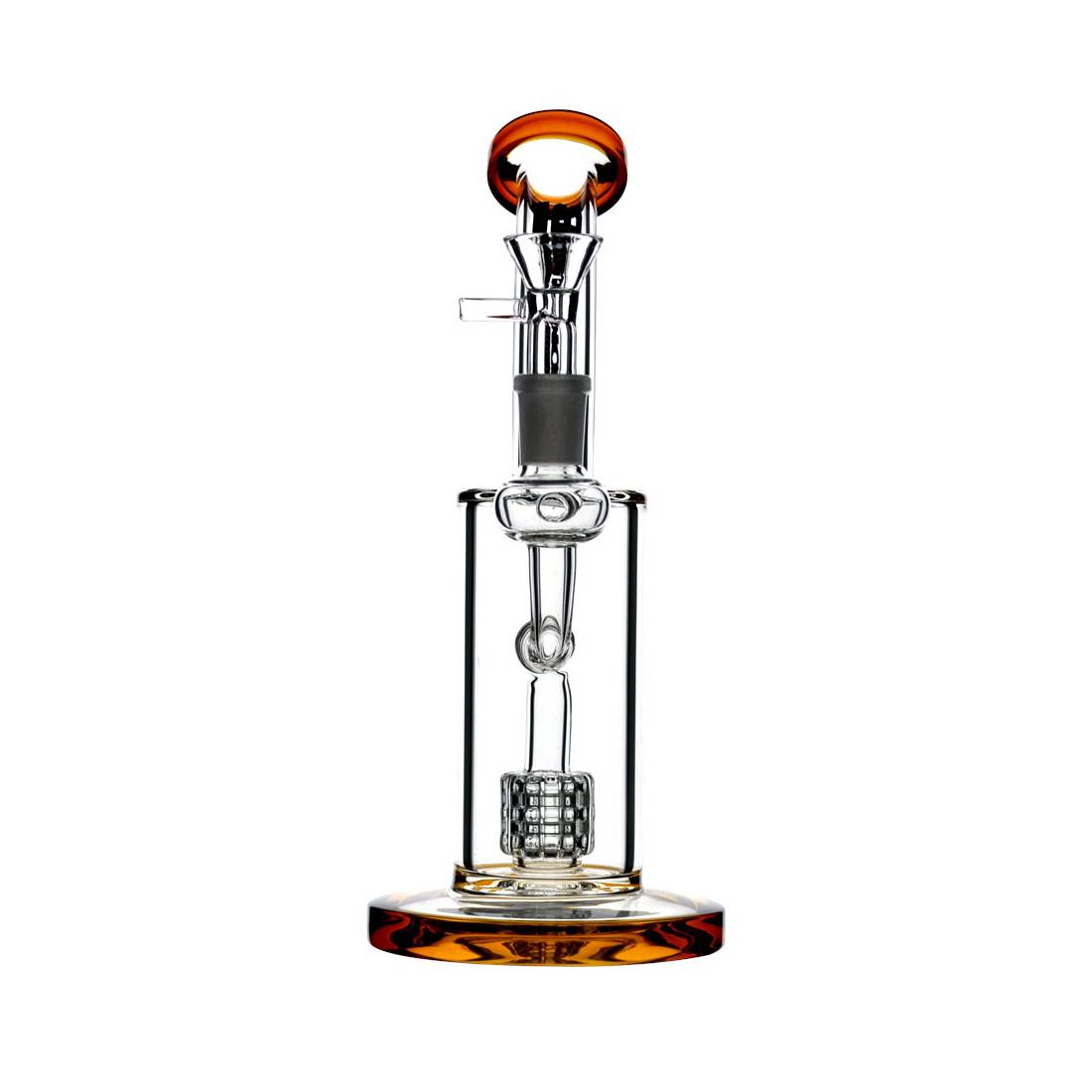 Bong Pyrex Color Cube 23cm - Bonglab - Green Growshop
