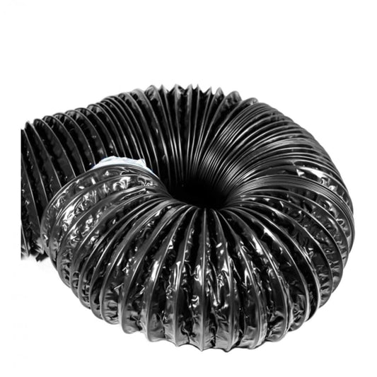 Ducto metalico negro 127mm (5 pulgadas) x 10 metros